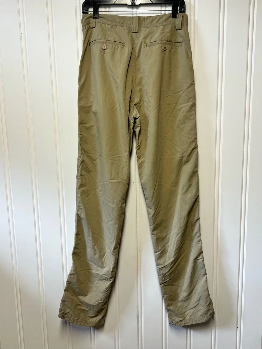 REI Lightweight Hiking Pants Men’s 30x36 Khaki Zip Hem Outdoor Travel